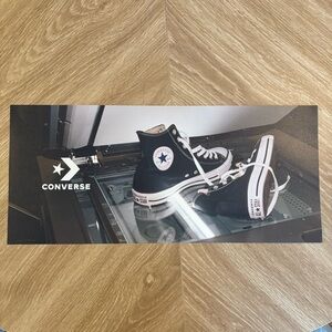 Converse Black and White High-Tops